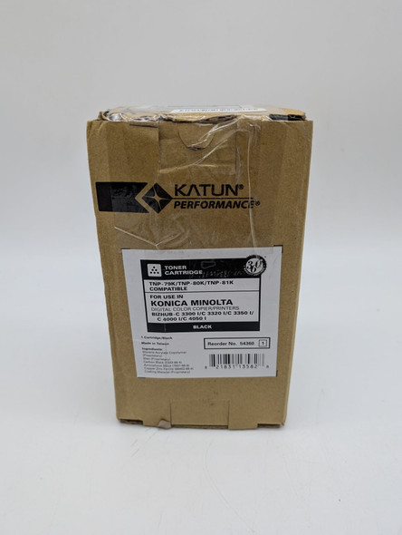 Katun 54360 Black Toner TNP-79 for Konica Minolta Bizhub C3350i C4050i
