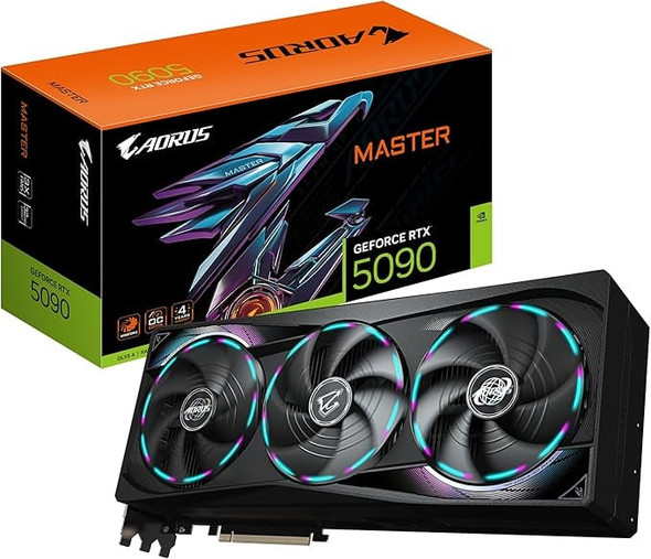Gigabyte AORUS GeForce RTX 5090 MASTER COOLER ONLY - NO GPU – image 2