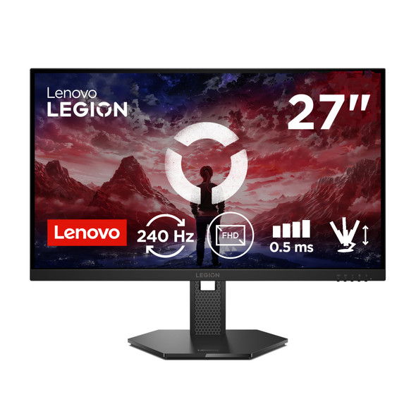 Lenovo Legion 27-10 27" FHD Gaming Monitor 240Hz IPS 0.5ms G-SYNC FreeSync Black