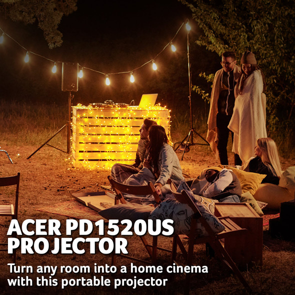 Acer PD1520Us 1080p Full HD Ultra Short Throw Portable Smart LED DLP Projector – image 2