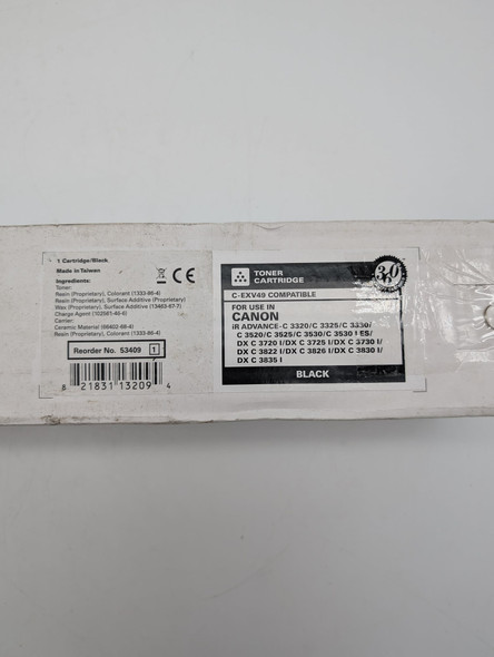 Katun Compatible Black Toner for Canon C-EXV49 C3320 C3525 C3530