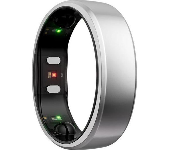 RingConn Gen 2 Smart Ring Size 12 Future Silver Fitness Sleep Health Tracker