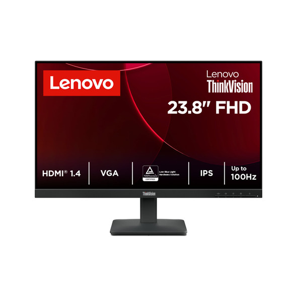 Lenovo ThinkVision S24-4e 23.8" Full HD IPS Monitor 100Hz HDMI VGA PC Laptop