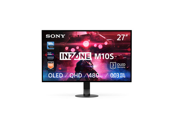 Sony INZONE M10S 27" OLED QHD Gaming Monitor 480Hz 0.03ms G-Sync for PC PS5