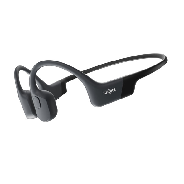 Shokz OpenRun Wireless Bone Conduction Sport Headphones Cosmic Black