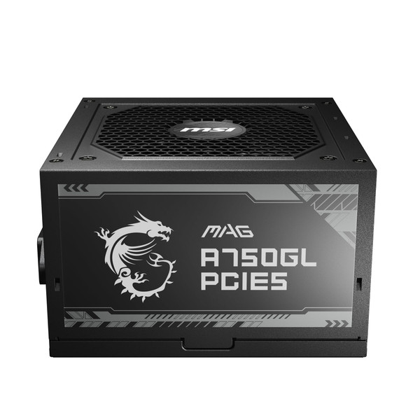 MSI MAG A750GL PCIE5 750W 80+ Gold Fully Modular ATX 3.0 Gaming PSU