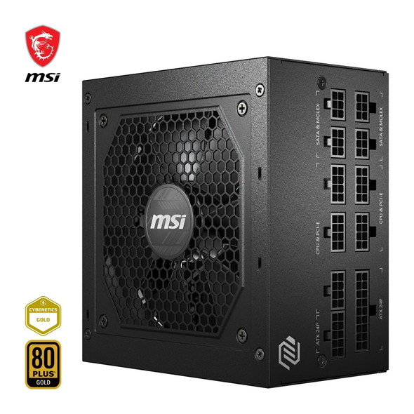 MSI MAG A650GL 650W 80+ Gold Fully Modular ATX Power Supply