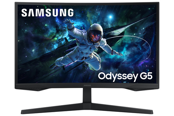 Samsung Odyssey G5 27" Curved Gaming Monitor QHD 165Hz 1ms FreeSync PC PS5