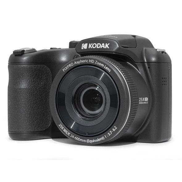 Kodak Pixpro AZ255 Digital Bridge Camera Black 16MP 25x Optical Zoom Full HD