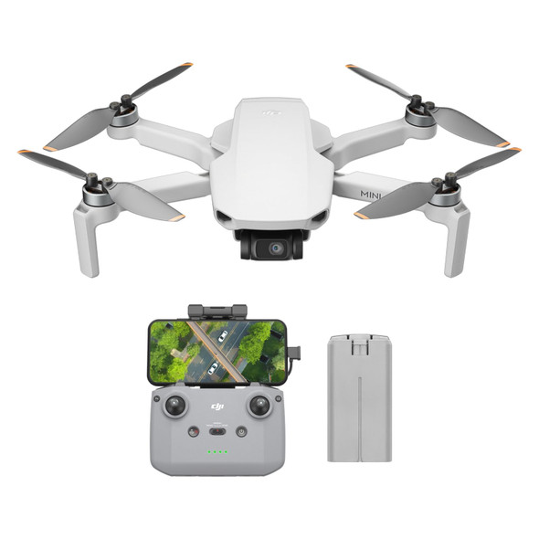 DJI Mini 4K Camera Drone & RC-N1C Controller Under 249g Grey 