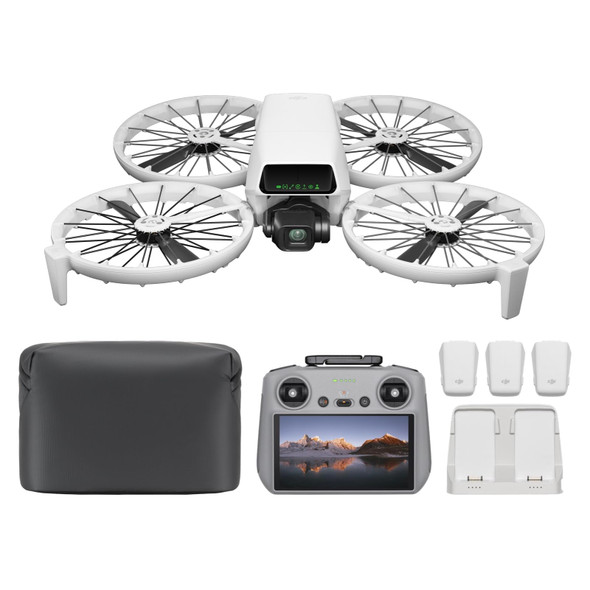 DJI Flip Fly More Combo Drone with RC 2 Controller 4K HDR Camera 