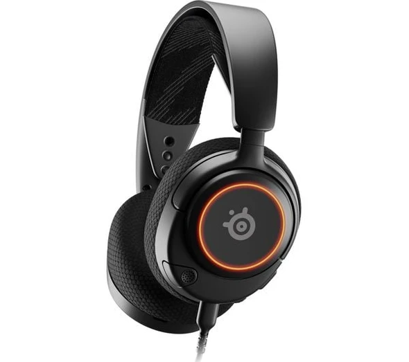 SteelSeries Arctis Nova 3 Wired Gaming Headset RGB USB-C PC PS5 PS4 Xbox Black