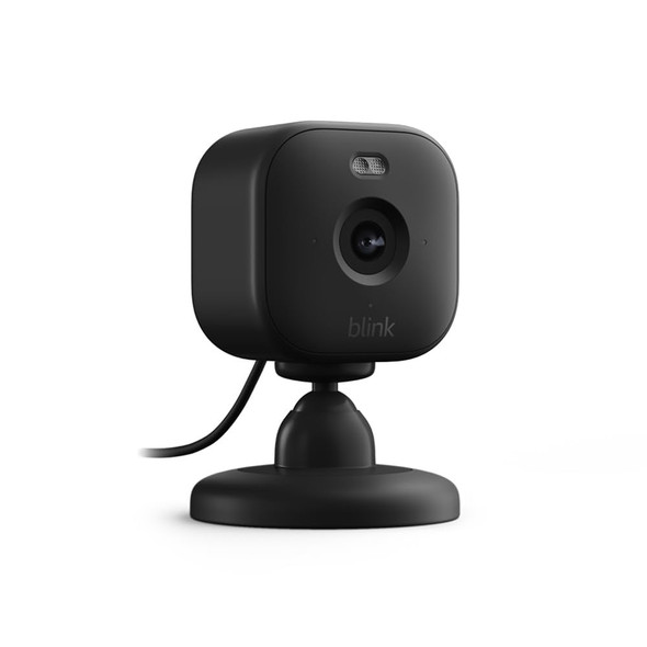 Blink Mini 2 Plug-In Smart Security Camera 1080p HD Colour Night Vision Black