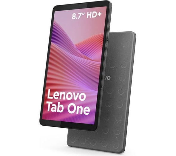 Lenovo Tab One 8.7" Wi-Fi  Android Tablet 64GB 4GB RAM Luna Grey 