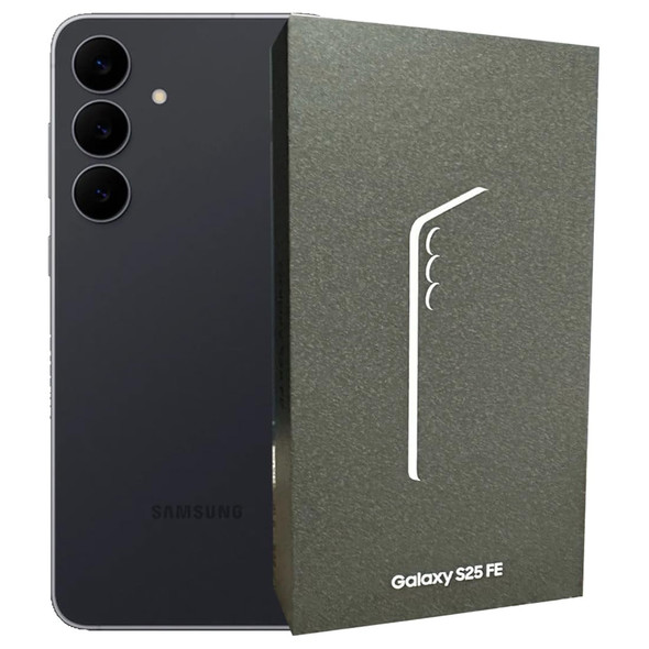 Samsung Galaxy S25 FE 5G 128GB 8GB RAM Unlocked Smartphone 6.7 Inch Jet Black