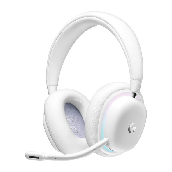 Logitech G735 Wireless Gaming Headset LIGHTSPEED Bluetooth RGB Mic Aurora White