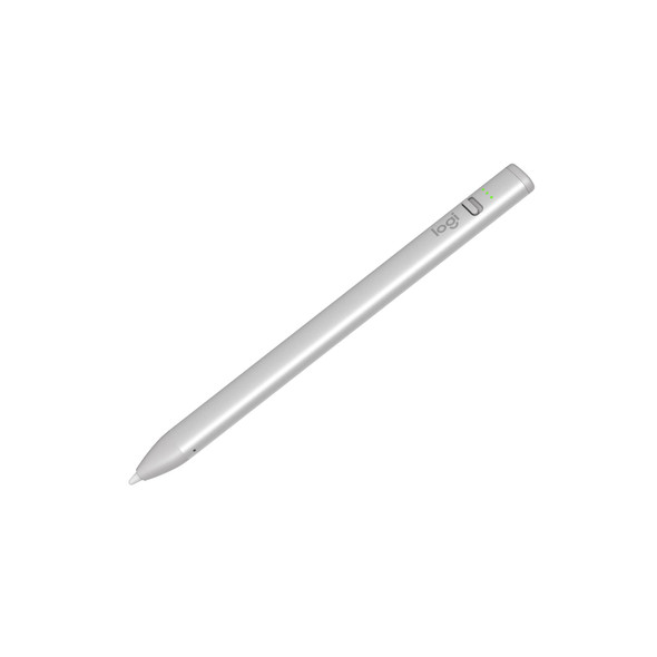 Logitech Crayon USB-C Digital Stylus Pencil for Apple iPad Pro Air Mini Silver