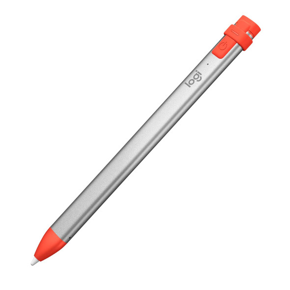 Logitech Crayon Digital Stylus Pencil for Apple iPad Palm Rejection Orange