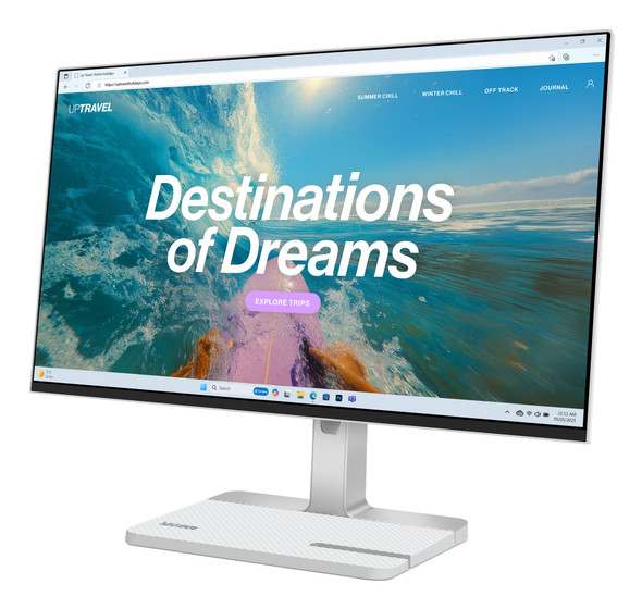 Lenovo 23.8" Full HD IPS 144Hz USB-C Monitor 75W PD PC Laptop Display FreeSync