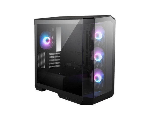MSI MAG PANO M100R PZ Micro-ATX PC Tower Case  Black