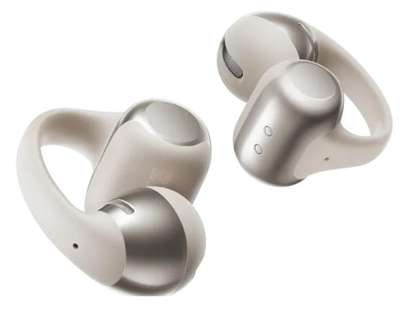 Shokz OpenDots ONE Open-Ear Clip-On True Wireless Earbuds Bluetooth Dolby Grey