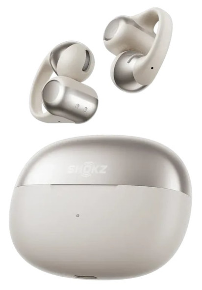 Shokz OpenDots ONE Open-Ear Clip-On True Wireless Earbuds Bluetooth Dolby Grey