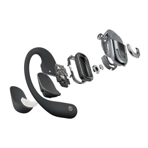 SHOKZ OpenFit 2+ True Wireless Open-Ear Earbuds Bluetooth Sport Headphones Black – image 2