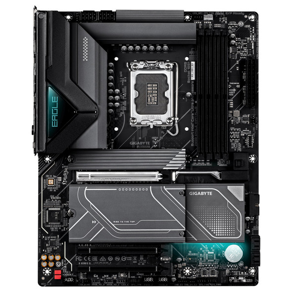 Gigabyte Z890 EAGLE WIFI7 PLUS Intel 1851 Socket Motherboard, ATX, 4x DDR5 Slots, 4x M.2 Sockets, Fitted I/O Shield, 2.5GbE LAN, Wi-Fi 7, 1x DisplayPort / 1x USB-C (USB4)