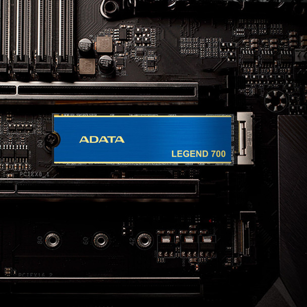 Adata Legend 700 (ALEG-700-1TCS) 1TB NVMe SSD, M.2 Interface, PCIe Gen3, 2280, Read 2000MB/s, Write 1600MB/s, Heatsink, 3 Year Warranty