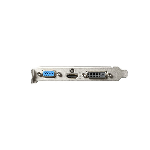 Gigabyte NVIDIA GeForce GT 710 2GB DDR3 Low Profile Graphics Card, 954 MHz Core Clock, Single Fan, 1x DVI-D / 1x D-Sub / 1x HDMI Port