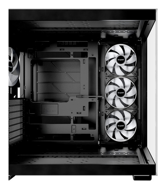 be quiet! BGW67 Light Base 600 LX Mid Tower Gaming Case, 1 x USB Type-C / 2 x USB 3.0, Tempered Glass Front & Side Window Panel, 4 x Light Wings ARGB Fans, ATX / M-ATX / Mini-ITX Compatible