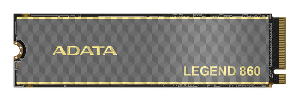 Adata Legend 860 (SLEG-860-500GCS) 500GB NVMe SSD, PCIe Gen4, M.2 Interface, 2280, Read 5000 MB/s, Write 3000 MB/s, Heatsink 5 Year Warranty