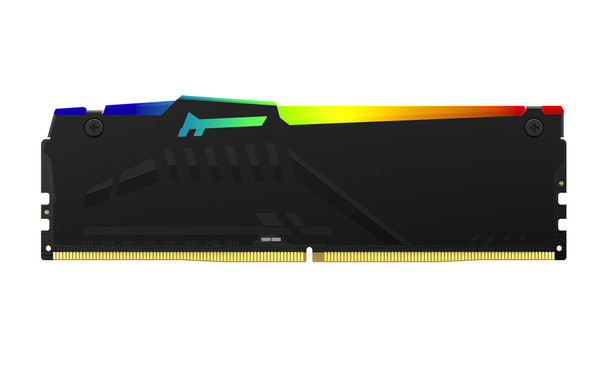 Kingston FURY Beast KF552C40BBAK2-32 32GB (2x 16GB) DIMM System Memory, 5200MHz, DDR5, CL40, Black, RGB, Intel XMP