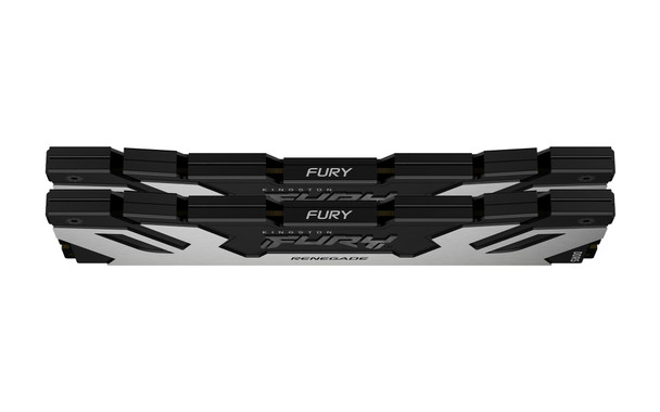 Kingston FURY Renegade KF564C32RSK2-32 32GB (2x 16GB) U-DIMM System Memory, 6400MHz, DDR5, CL32, Silver, Intel XMP