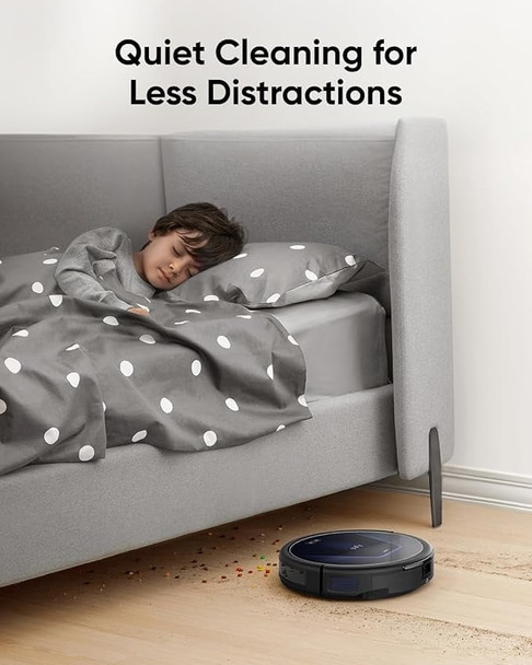 Eufy Clean G50 Robot Vacuum Cleaner 4000Pa Strong Suction Pet Hair Carpet Floors