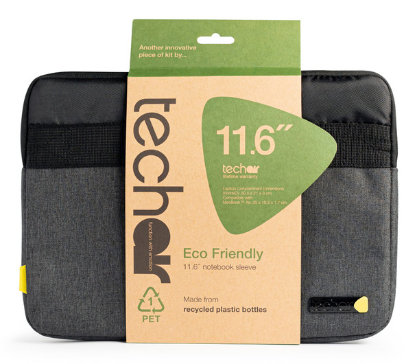 techair TAECV007 Eco essential 10 - 11.6" Sleeve Dark Grey
