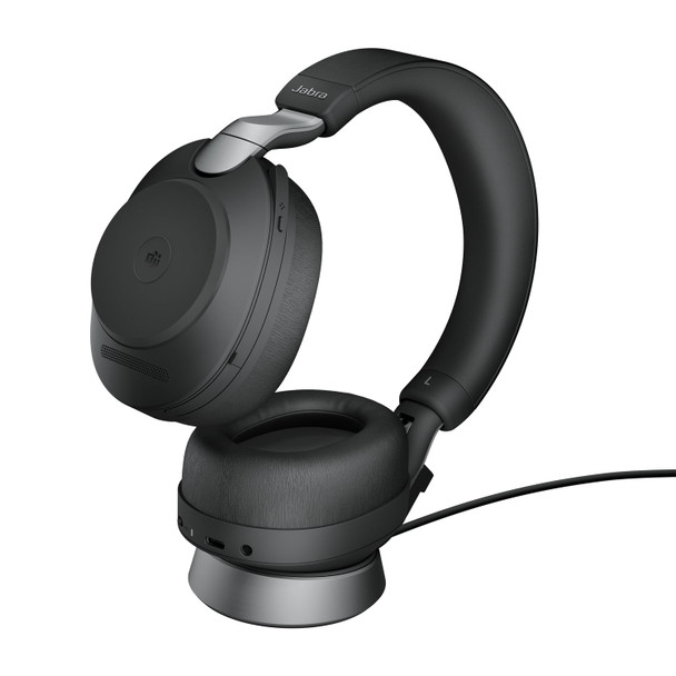 Jabra Evolve2 85 - Link380c MS Stereo Stand, Black – image 2