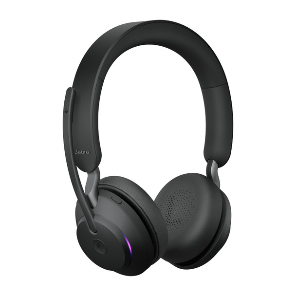 Jabra Evolve2 65 USB-C Black MS Chrg stand Stereo – image 3