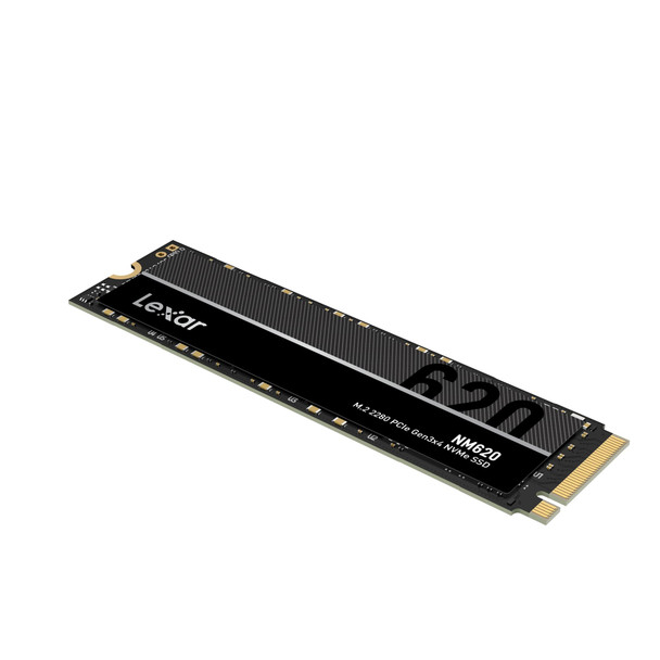 Lexar NM620 256GB SSD, M.2 2280 PCIe Gen3x4 NVMe 1.4 Internal SSD, Up to 3500MB/s Read, 1300MB/s Write, 3D NAND Flash Internal Solid State Drive for PC Enthusiasts and Gamers (LNM620X256G-RNNNG)