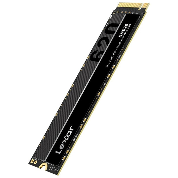 Lexar NM620 256GB SSD, M.2 2280 PCIe Gen3x4 NVMe 1.4 Internal SSD, Up to 3500MB/s Read, 1300MB/s Write, 3D NAND Flash Internal Solid State Drive for PC Enthusiasts and Gamers (LNM620X256G-RNNNG)