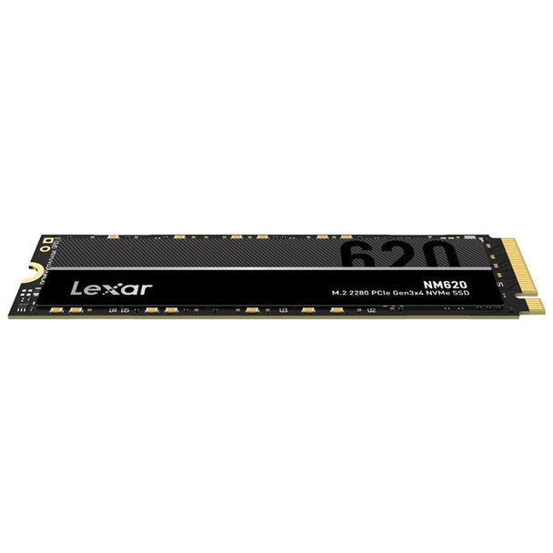 Lexar NM620 256GB SSD, M.2 2280 PCIe Gen3x4 NVMe 1.4 Internal SSD, Up to 3500MB/s Read, 1300MB/s Write, 3D NAND Flash Internal Solid State Drive for PC Enthusiasts and Gamers (LNM620X256G-RNNNG)