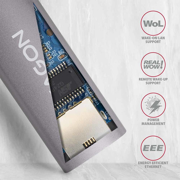 Axagon ADE-TR SuperSpeed USB gigabit ethernet adapter