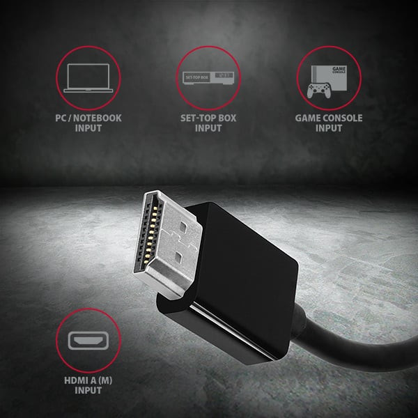 Axagon RVH-VGN HDMI -> VGA adapter FullHD, 1920x1200