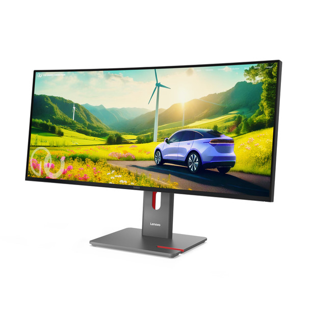 Lenovo ThinkVision P34WD-40 34" WQHD IPS 120Hz Monitor USB-C, Height Adjustable - 64ADGAT1EU