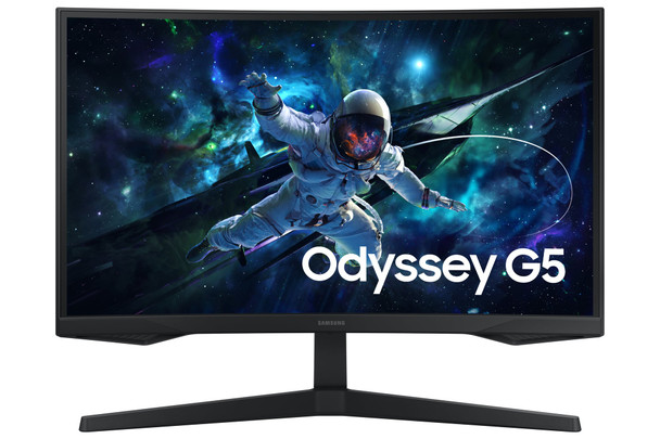 Samsung G55C 27" QHD VA 165Hz Curved Gaming Monitor HDR - LS27CG552EUXEN