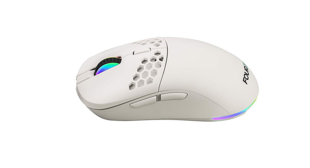 Fourze GM900 Wireless Gaming Mouse with Pixart 3385 Sensor - White