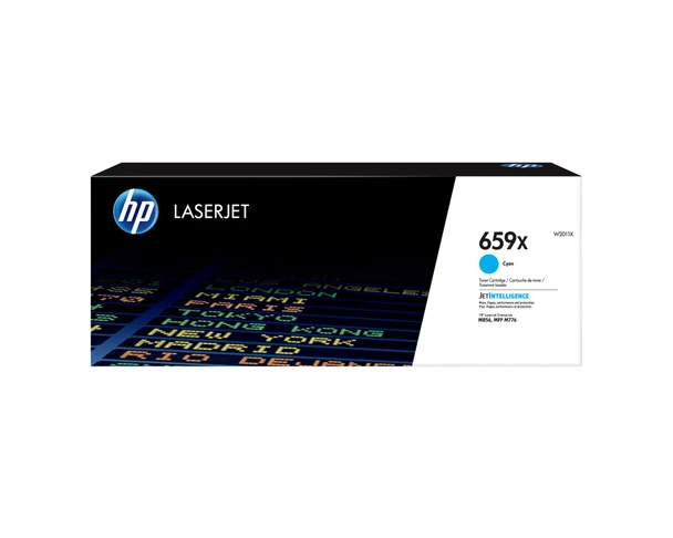 HP 659X High Yield Cyan Toner Cartridge for LaserJet Enterprise M776 M856 29K