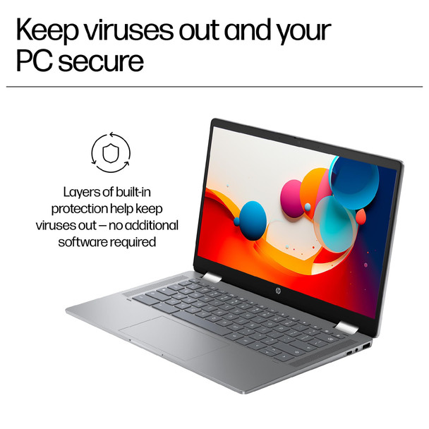 HP Chromebook x360 14" 2-in-1 Intel N200 8GB RAM 128GB UFS FHD Touchscreen – image 8