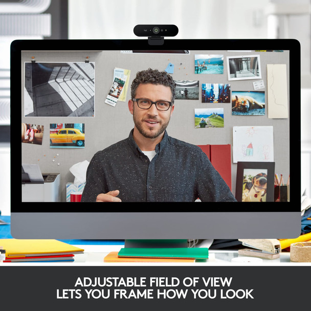 Logitech Brio 4K Ultra HD Pro Webcam HDR Windows Hello Autofocus USB for PC Mac – image 6