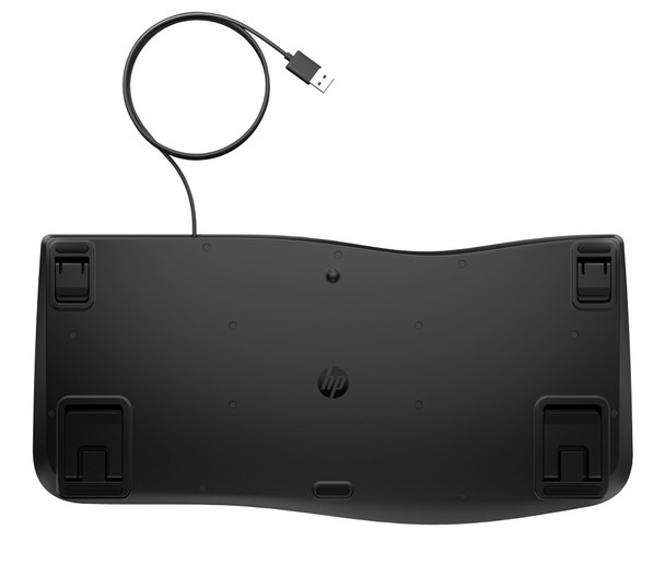 HP 485 Comfort Ergonomic Wired USB Keyboard with Wrist Rest UK Layout PC Mac – image 10
